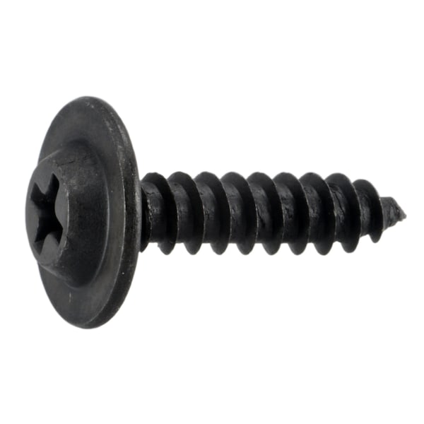 Midwest Fastener Sheet Metal Screw, #10 x 3/4 in, Black Steel Flat Head Phillips Drive, 15 PK 39632 - main